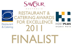 Savour Australia - Restaurant and Catering Awards For Excellence 2011 Finalist - OfficeCateringSydney.com.au